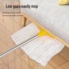 Stainless Steel Cotton Mop with Thickened Dual Use for Dry and Wet Mopping - Extended Long-Handle Broom for Home or Office Cleaning.