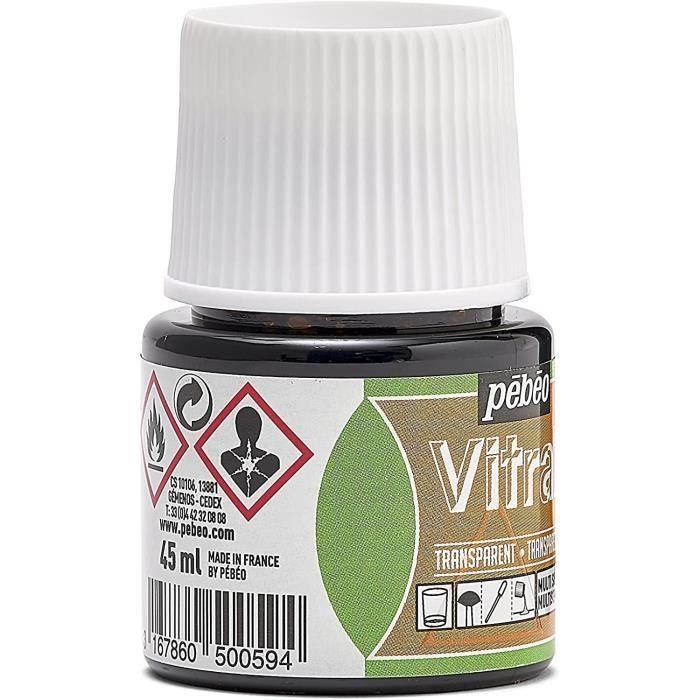 Stained Glass Paint - Stained Glass - Amber Brown - 45ml - Intense Colors - Light Resistance