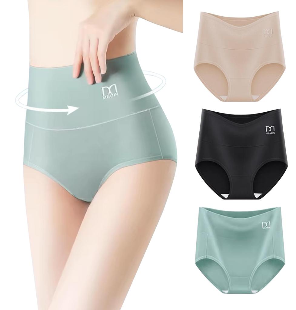 High Waist Panties in 3D Hip Stomach Pelvic Pelvic Shapewear Stomach and Pelvic Set of 3 [SHUIII] Women's [3 1, Support, Support, Support] Women's