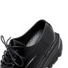 Physical Shooting British Style Business Casual Banquet Dress Square Toe Black Patent Leather Height Increasing Shoes For Men's