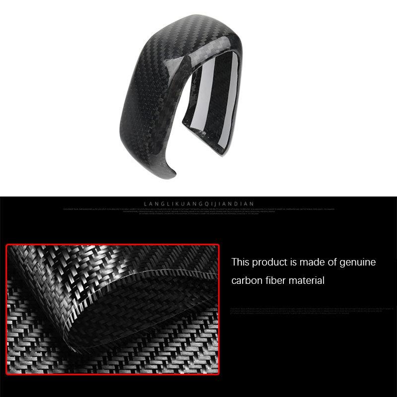 For Volvo XC60 XC90 S90 V90 S60 V60 XC40 C40 true carbon fiber gear shift handle decoration