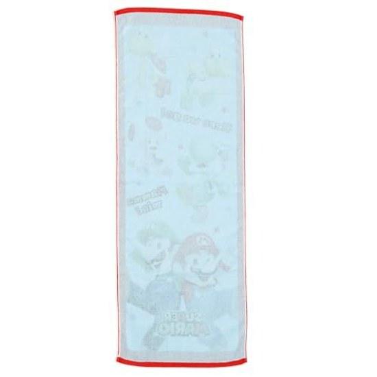 Marushin Bath Towel Kids Mario Nintendo Super Brothers Fresh Members Beach Sea Pool Summer Character Boys Swimming UV Cut Processing