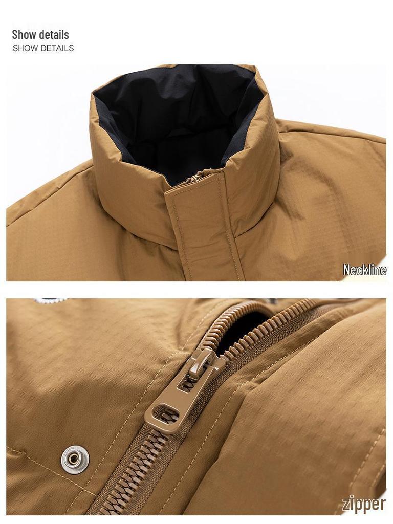 2025 Winter MLB & NY Collab High-Quality Men's American Streetwear Down Jacket