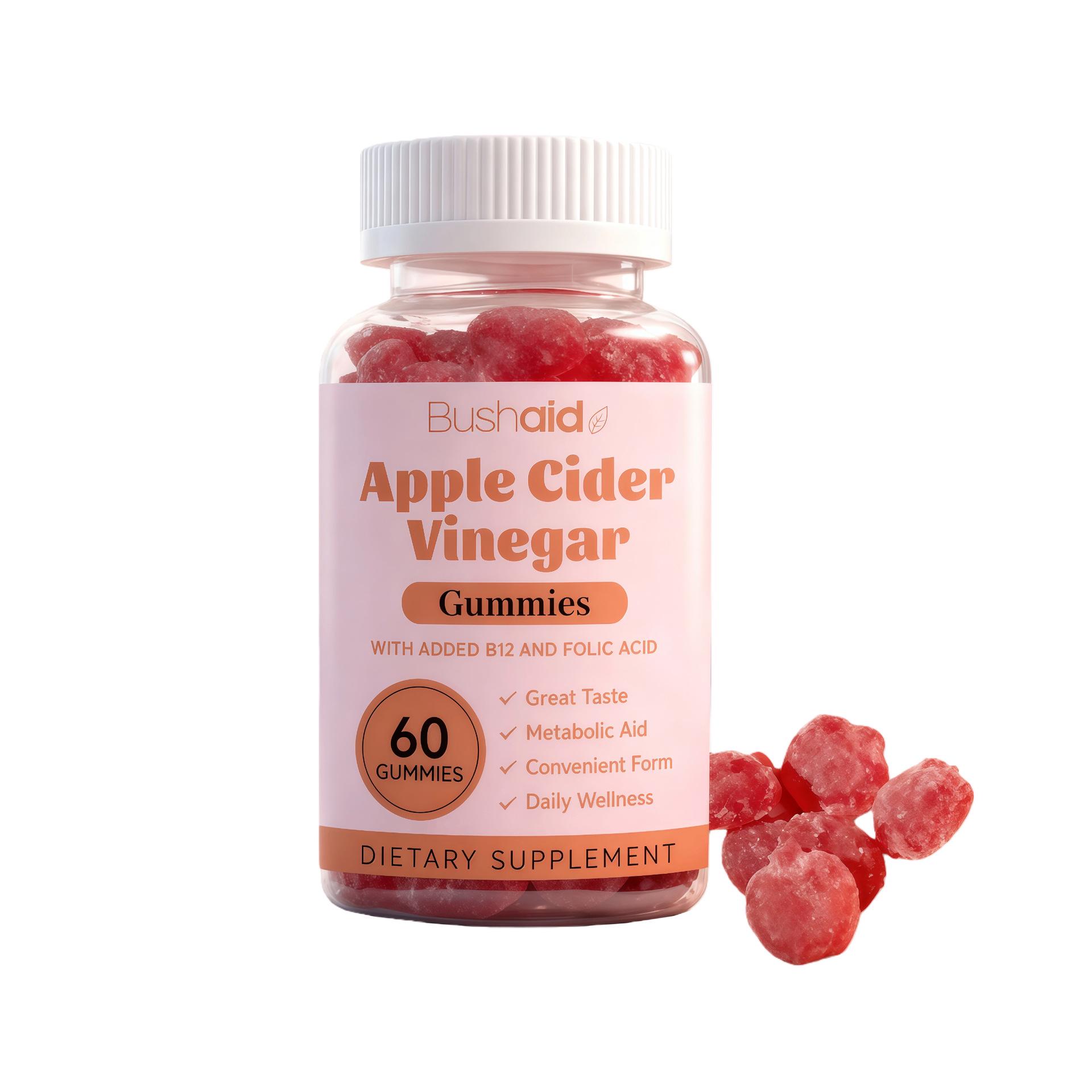 

BUSHAID Apple Cider Vinegar Gummies for Vitality
