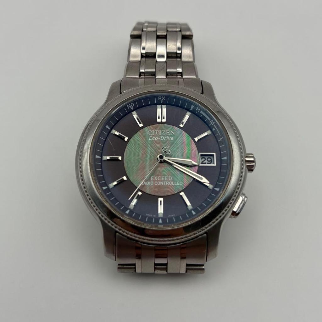 Used Citizen Exceed H410-T007716 Men's Watch Titanium