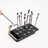 12-Pack FX-01 Bendable Metal Magnetic Clips - Universal Anti-Drop Design