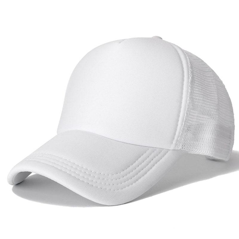 Fashion Men Baseball Cap Blank Mesh Camouflage Solid Color Hip Hop Hat Outdoor Sports Unisex Summer Hat Trucker Caps Unisex