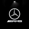 CSG1 2X Led Car Door Welcome Light Projector Logo for Mercedes Benz W205 AMG W176 W177 W212 W166 Interior Mouldings TYD-BECHI