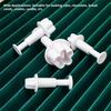 4 Pièces Moule en Plastique pour Gâteau Fleur Démoulage Ustensile de Cuisson Chocolat Antiadhésif Mariage Fondant Bougie Savon Moule DIY