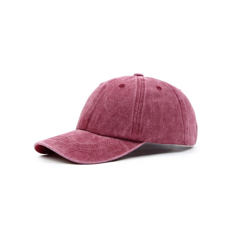 Casual Versatile Baseball Cap Light Plate Cotton Solid Color Cap Women's Retro Sun Hat
