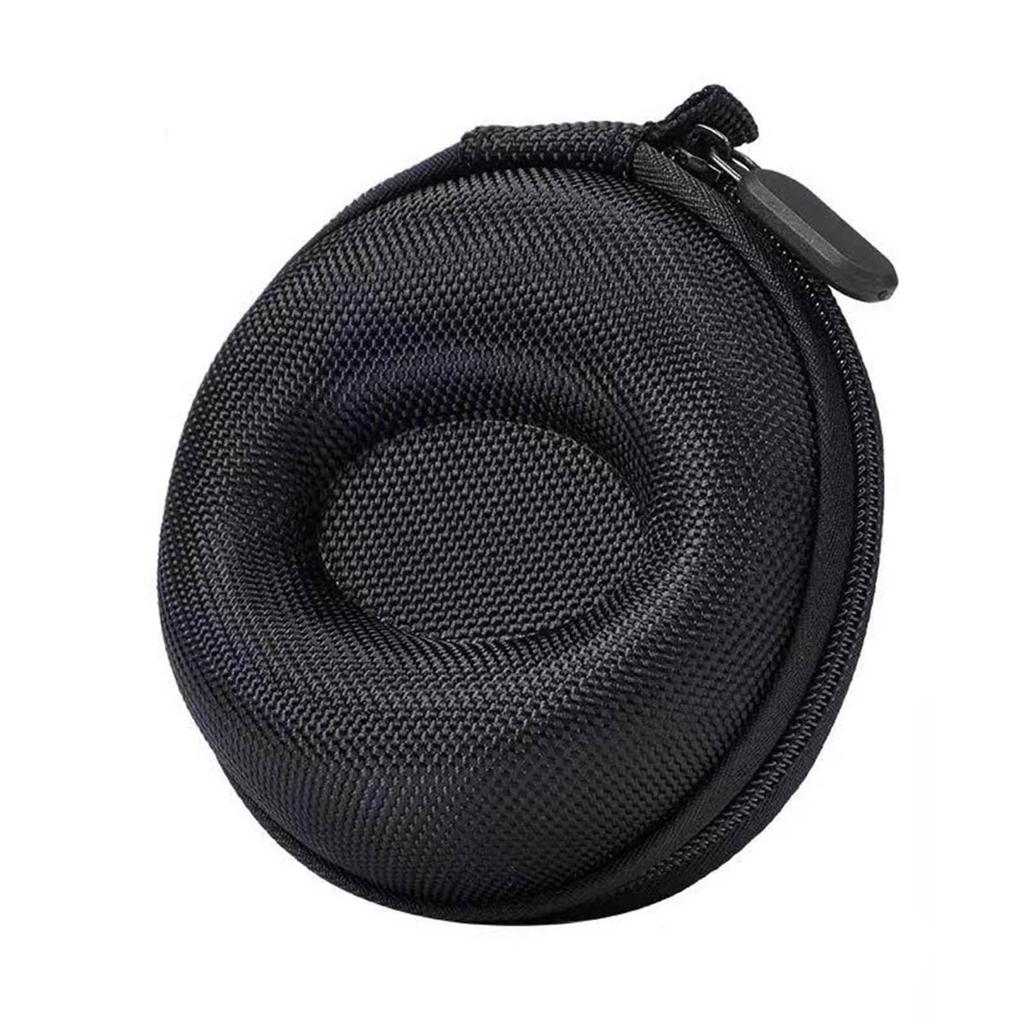 Portable Watch Travel Case Cushioned Round Portable Watch Holder for Travel Wristwatches Pouch Protector with Zipper