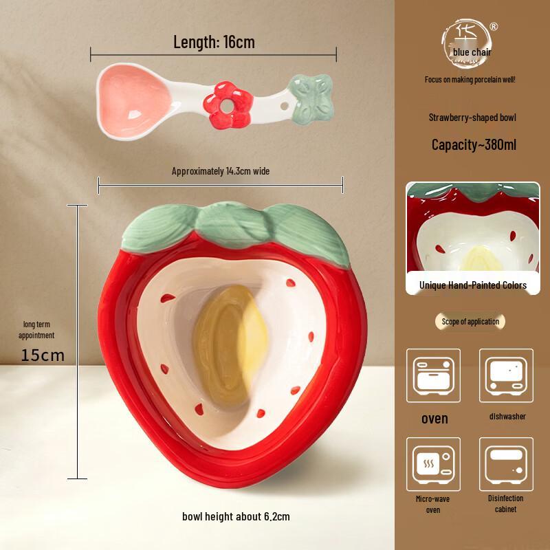 Huaqingge Fruit Party Embossed Kids Dinnerware Set