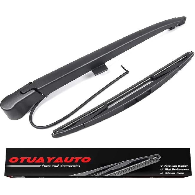 OTUAYAUTO Rear Windshield Wiper Arm Blade Set - Replacement For Chevy Suburban Tahoe 2007-2014, Cadillac Escalade, GMC Yukon 2007-2014 Accessories Replacement for Chevy Sub