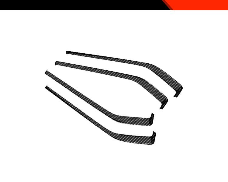 Chevrolet Colorado & GMC Canyon Front/Rear Inner Door Panel Trim Strips