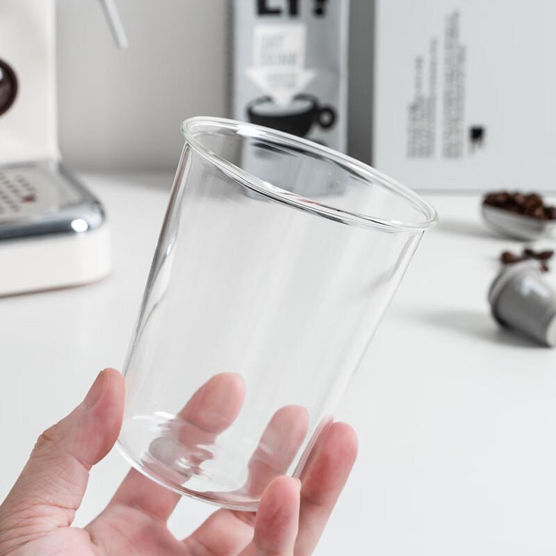 Shangqi Minimalist Borosilicate Glass Coffee Mug Set