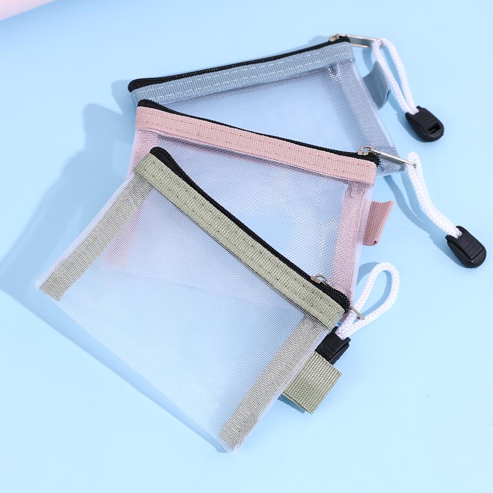 1PCS Mesh Compact Card Organizer