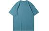 Men's Li-Ning T-Shirts Men's Lake Blue Crew Neck Moderate Straight Fit