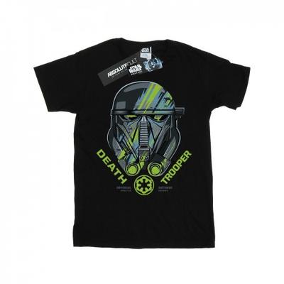 Camiseta masculina com capacete Rogue One Death Trooper