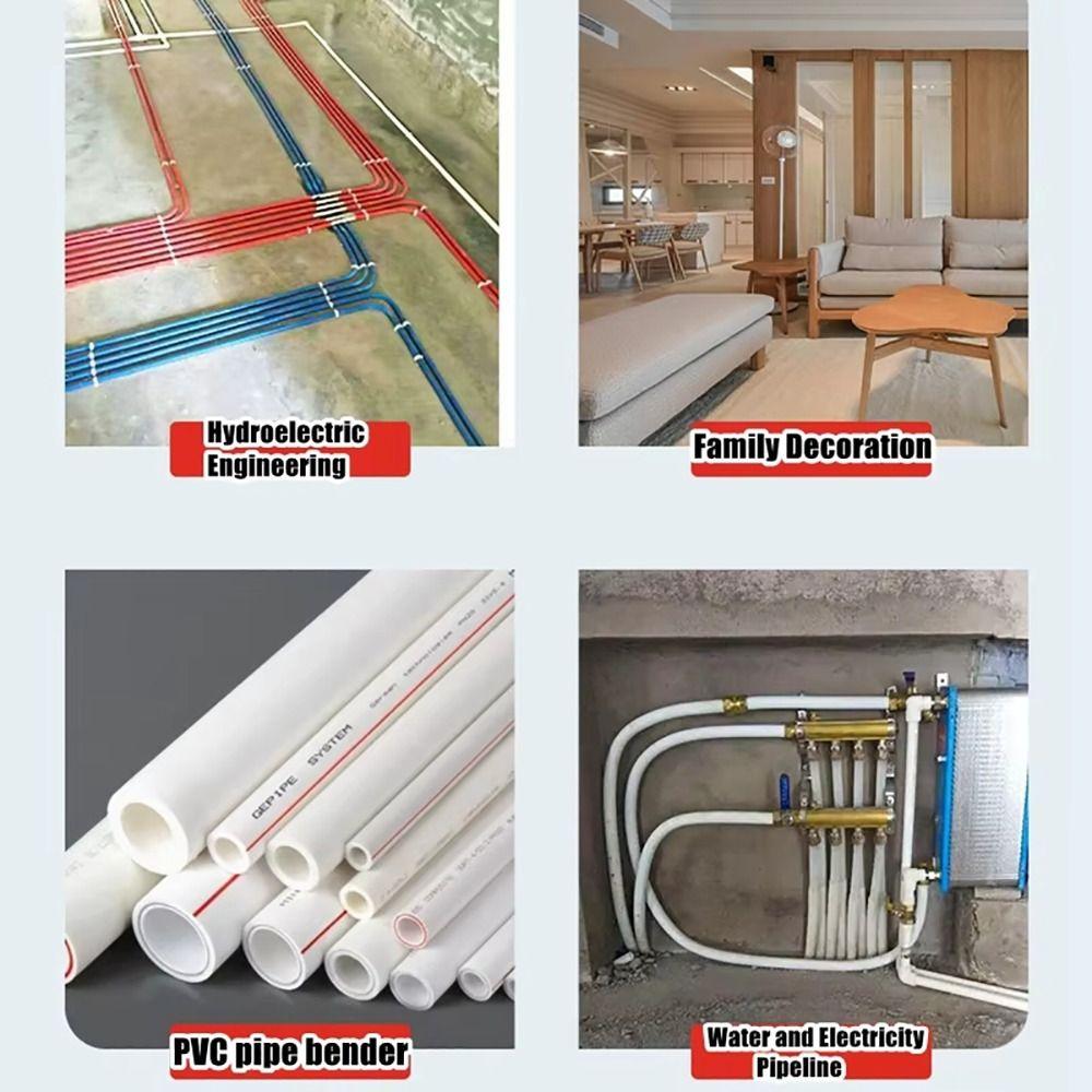 1Pcs 420mm Wire Pipe Bending Tool 3/8 1/2 3/4 Curve Spring Wire Tube  Manual Tool