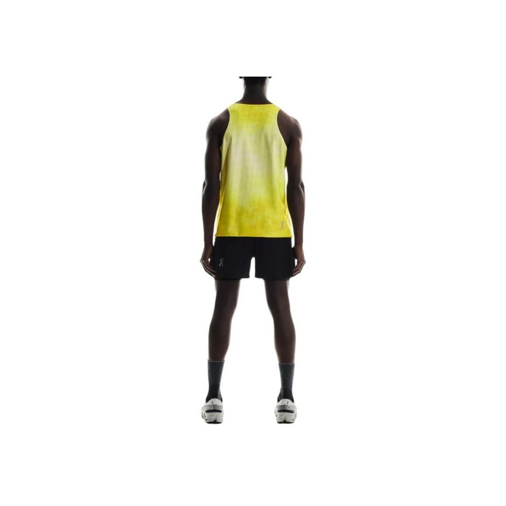 On Pace Tank CleanCloud Running Comfortable Simple Sleeveless Vest Men Tops Lime 1MF10022347