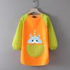 Children's Waterproof Art Smock with Logo - Reversible Apron for Painting and Eating  