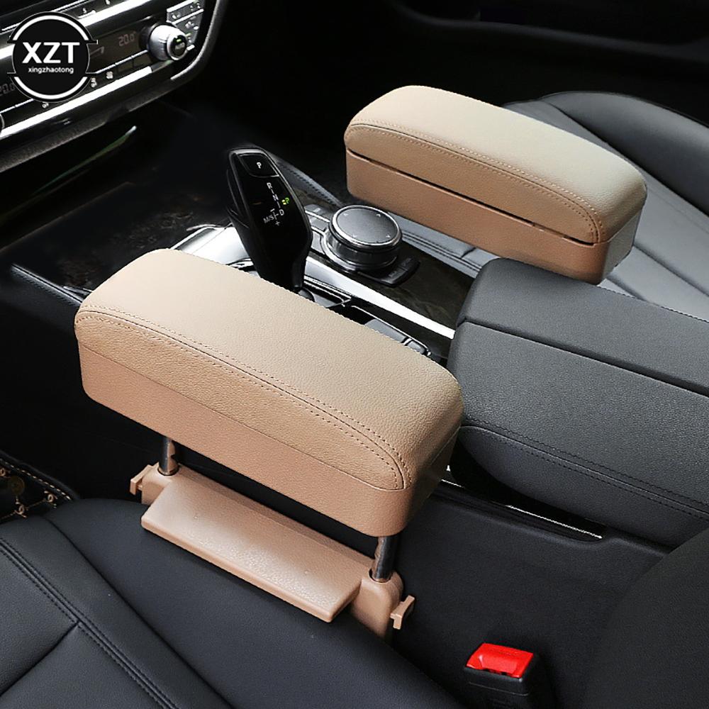 New Universal Car Armrest Box Elbow Support Adjustable Car Center Console Arm Rest Car Styling Auto Seat Gap Organizer Arm Rest