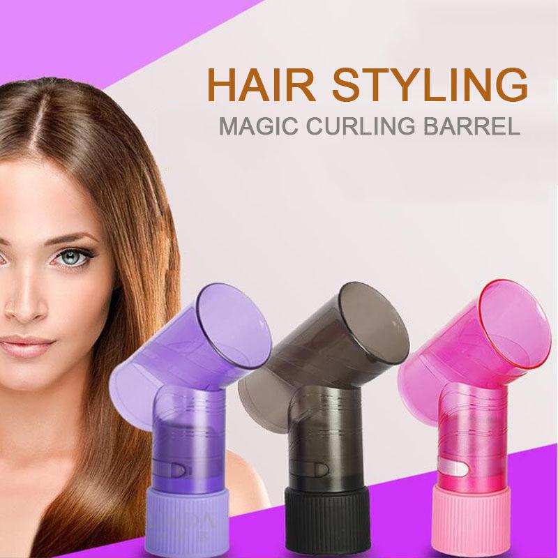 Magic Hair Roller Drying Cap Blow Wind Curl Hair Dryer Cover Hair Care Barber Tools