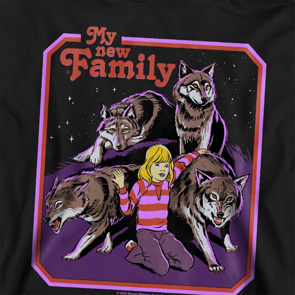 Steven Rhodes Childrens/Kids My New Family Hoodie