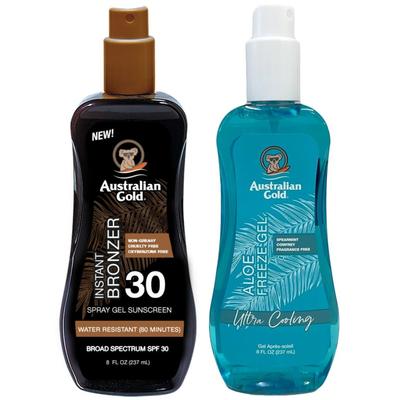 Australian Gold Spray Bronzer SPF30 + Aloe Freeze