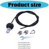 Heavy Duty Gym Cable Adjustable Exercise Equipment Cable Replacement Gym Cable Wire Rope Fitness Accessories Enduring