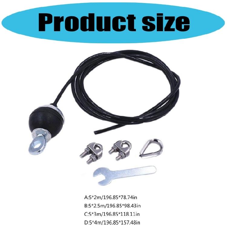 Heavy Duty Gym Cable Adjustable Exercise Equipment Cable Replacement Gym Cable Wire Rope Fitness Accessories Enduring