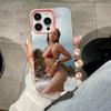 Oana Gergory Mobile Phone Case for iPhone 17 16 15 14 13 12 11 X XR XS 8 7 Air Pro Max Plus Translucent Pink Colorful Cover