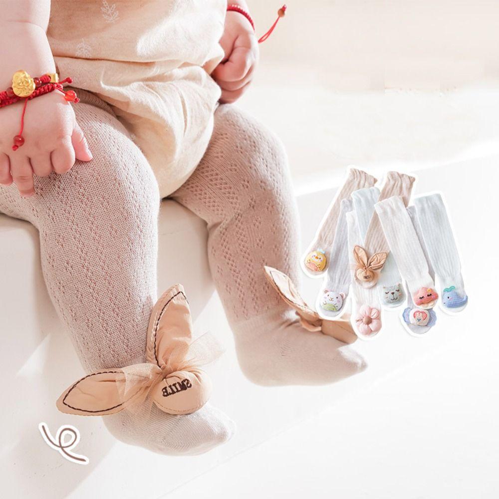 

Elastic Long Stockings Breathable Net Socks New Knee Socks For Newborn Baby