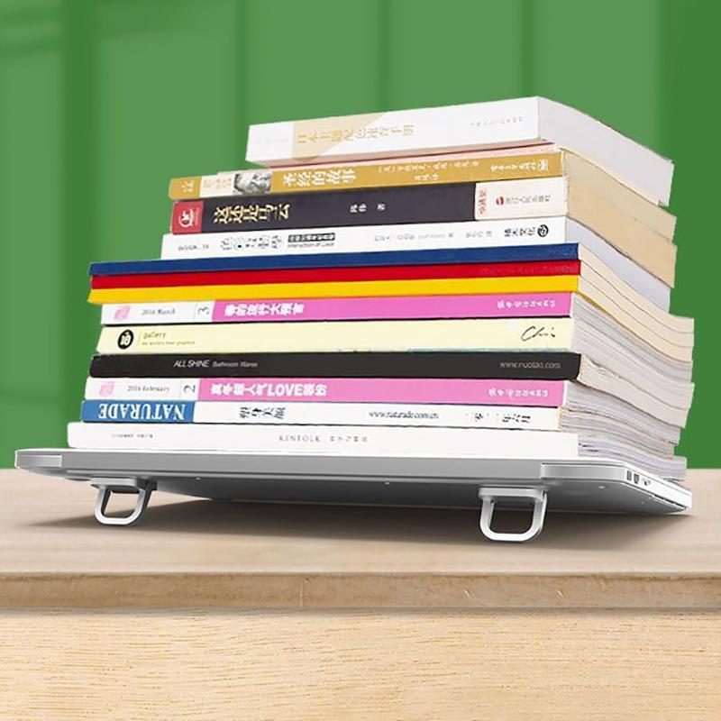2 Pcs Universal For Laptop Tablet Foldable Laptop Stand Portable Notebook Support Base Holder Adjustable Riser Cooling Bracket
