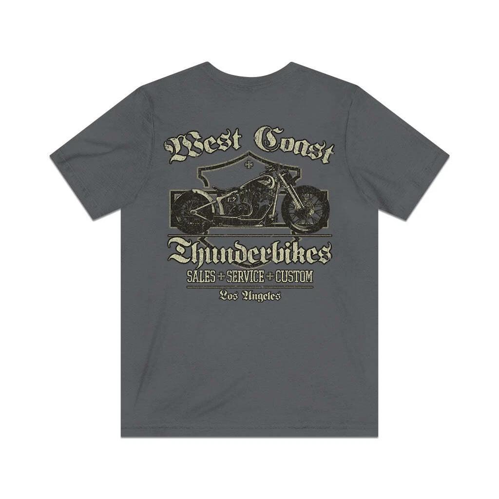 West Coast Thunderbikes 1989 F/B Vintage Men’s T shirt 2XL