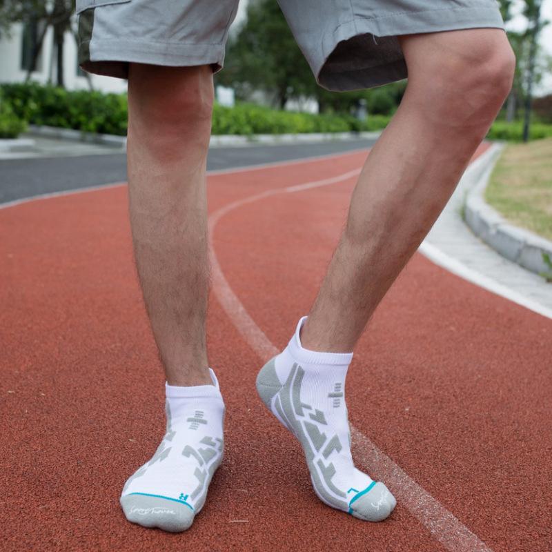 Beden 39-44 Koşu Çorapları Maraton Kompresyon Spor Çorapları Erkek Düşük Bilekli Çoraplar