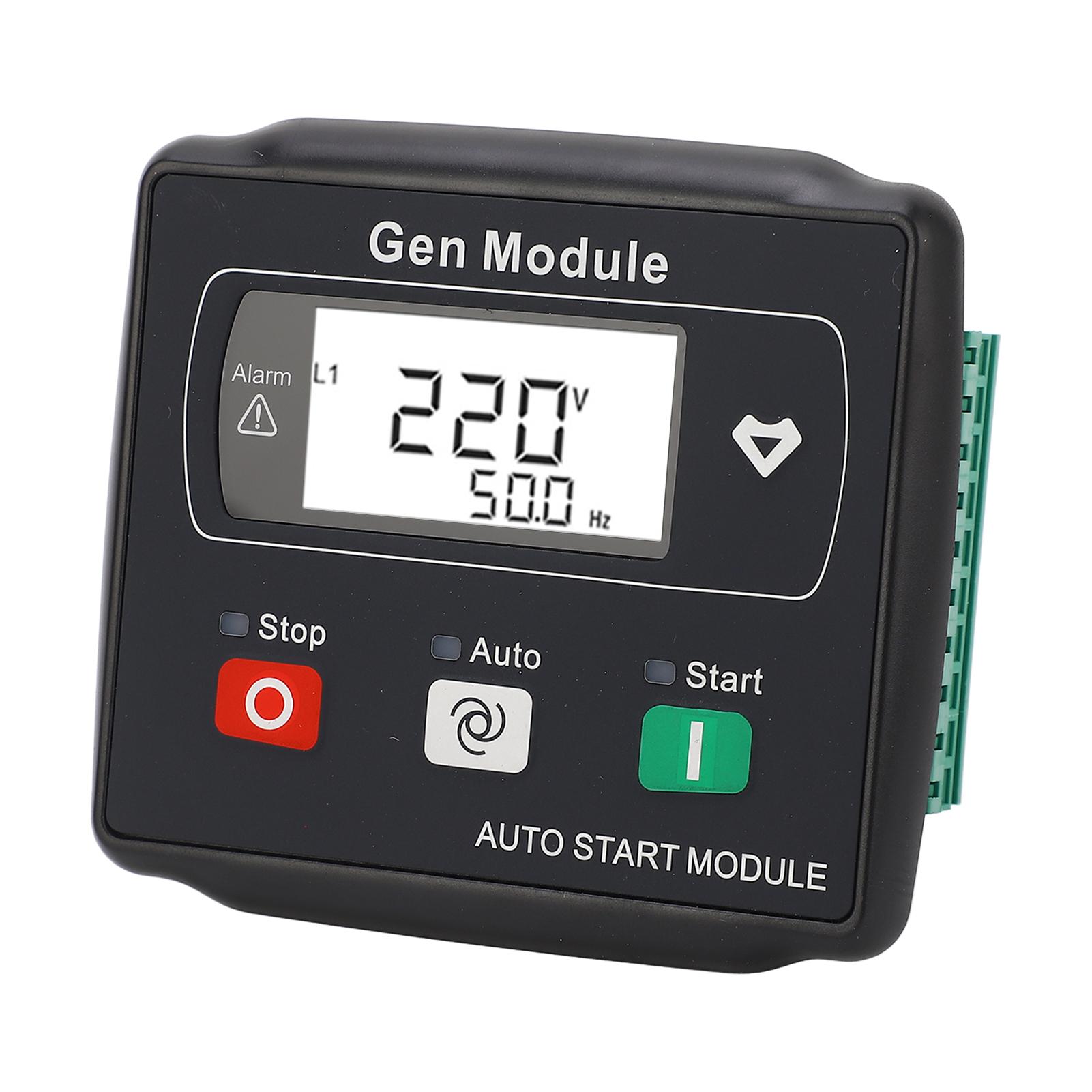 

Generator Auto Controller LCD Display Genset Control Module Panel for Diesel Engine 15360V