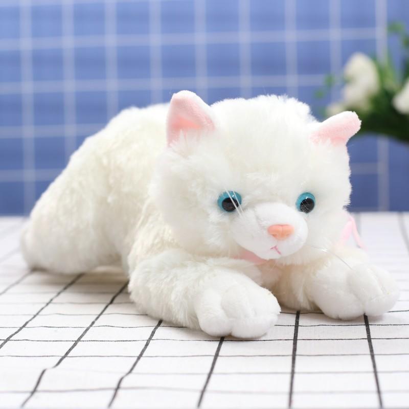 Simulované plyšové hračky koček, zpívající párty koťátka, dárky k narozeninám pro děti, spící panenky