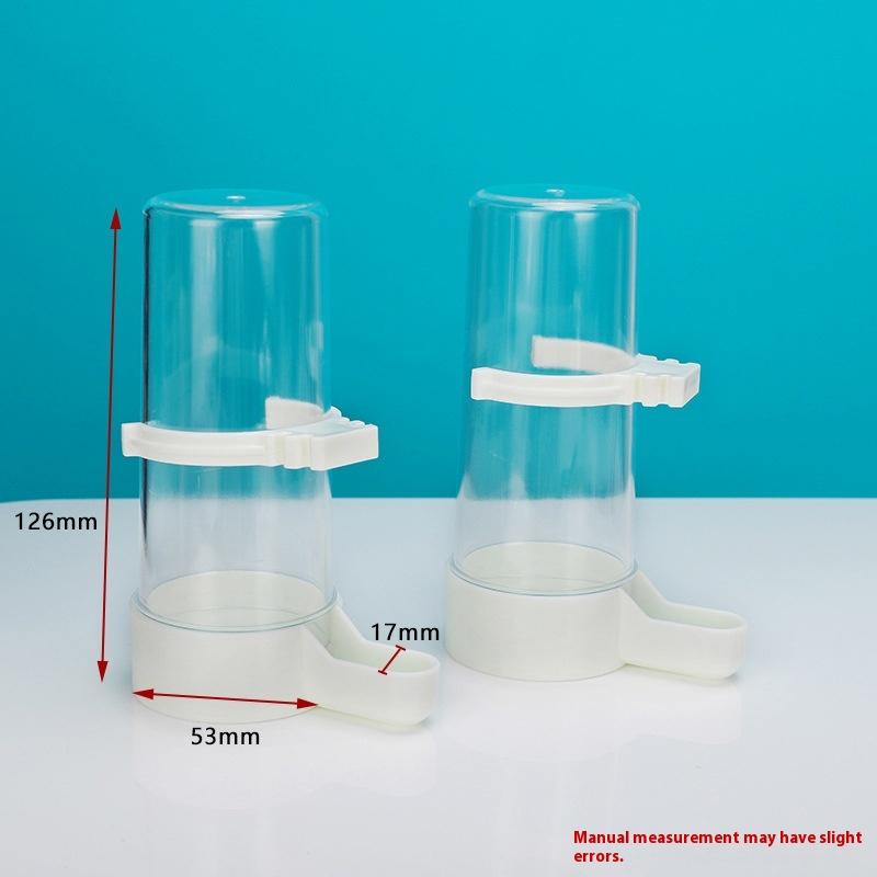 Bird Feeders Waterer Drinker With Clip For Bird Feeders Parrot Cages Water Dispenser Bottles Drinking Bowls Pet Bird Supplies