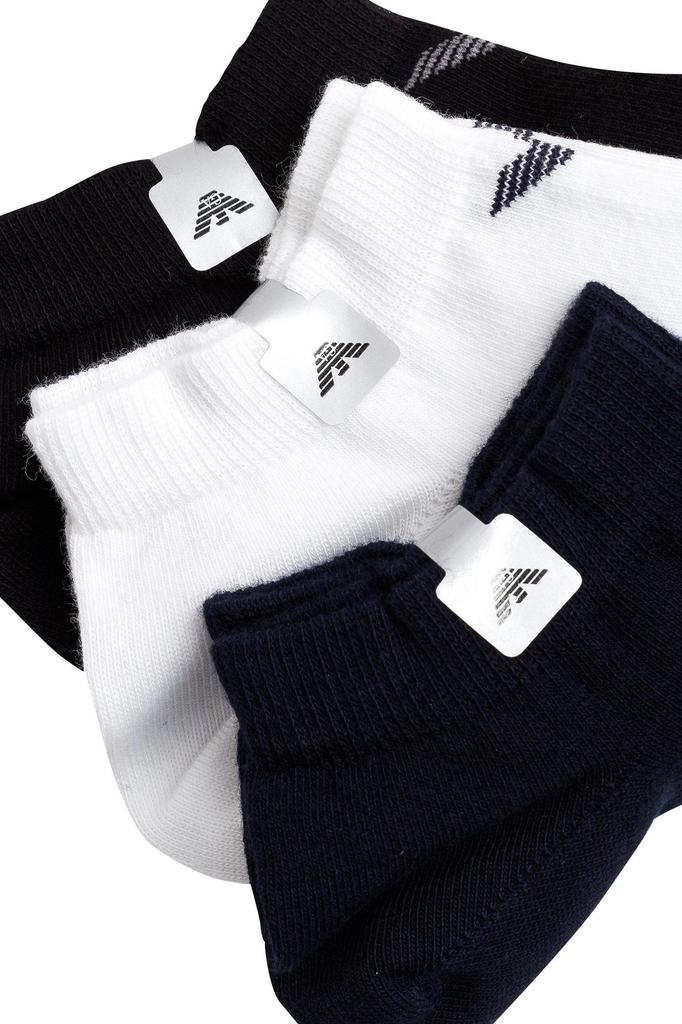 Emporio Armani Calza Inside 3-Pack Socks Set [300038 CC134 00998] Size S/M