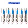 Impact Magnetic Crossed Bit PH2 Bit Steel Crossed Head Drill Bit Screwdriver Bit 1/4 Hex Shank Nonslip