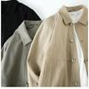 Japanese Style Overalls Men's Windproof Polo Collar Jacket Spring and Autumn Retro Trendy American Casual
