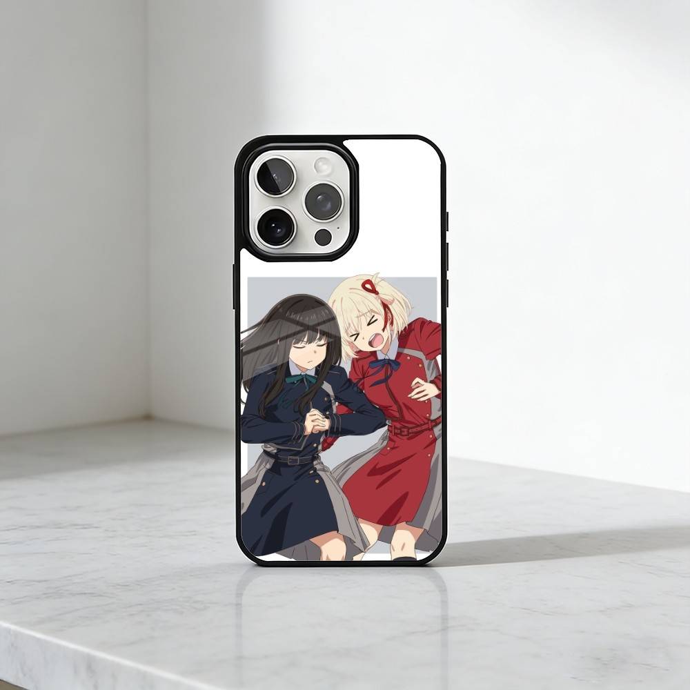 

DA L-Lycoris R-Recoil Phone Case For iPhone17,16,15,14,13 Plus,Pro Max Magnetic For Magsafe Wireless Charging iPhone15