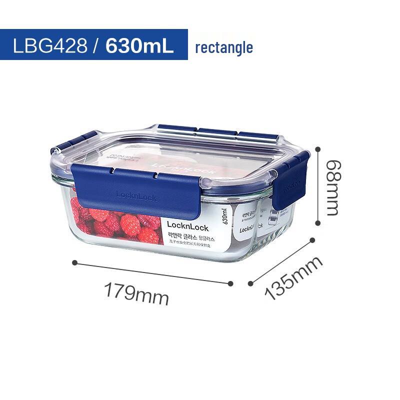 

Lock&Lock Heat-Resistant Glass Food Container