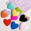 Parche con Forma de Corazón de Resina Multicolor para Joyería DIY, Pinza para el Cabello, Funda de Teléfono, Suministros de Manualidades para Coser