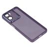 For Motorola Moto G05 4G TPU Case WANLONFENG DKSM Series Electroplated Frame Back Cover with Tempered Glass