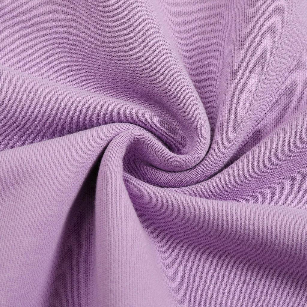 214 AMI 2025 Podzim a Zima Nová Vyšívaná Bílá Malé Srdce Vysoce kvalitní Bavlna Kulatý Výstřih Pánská Mikina