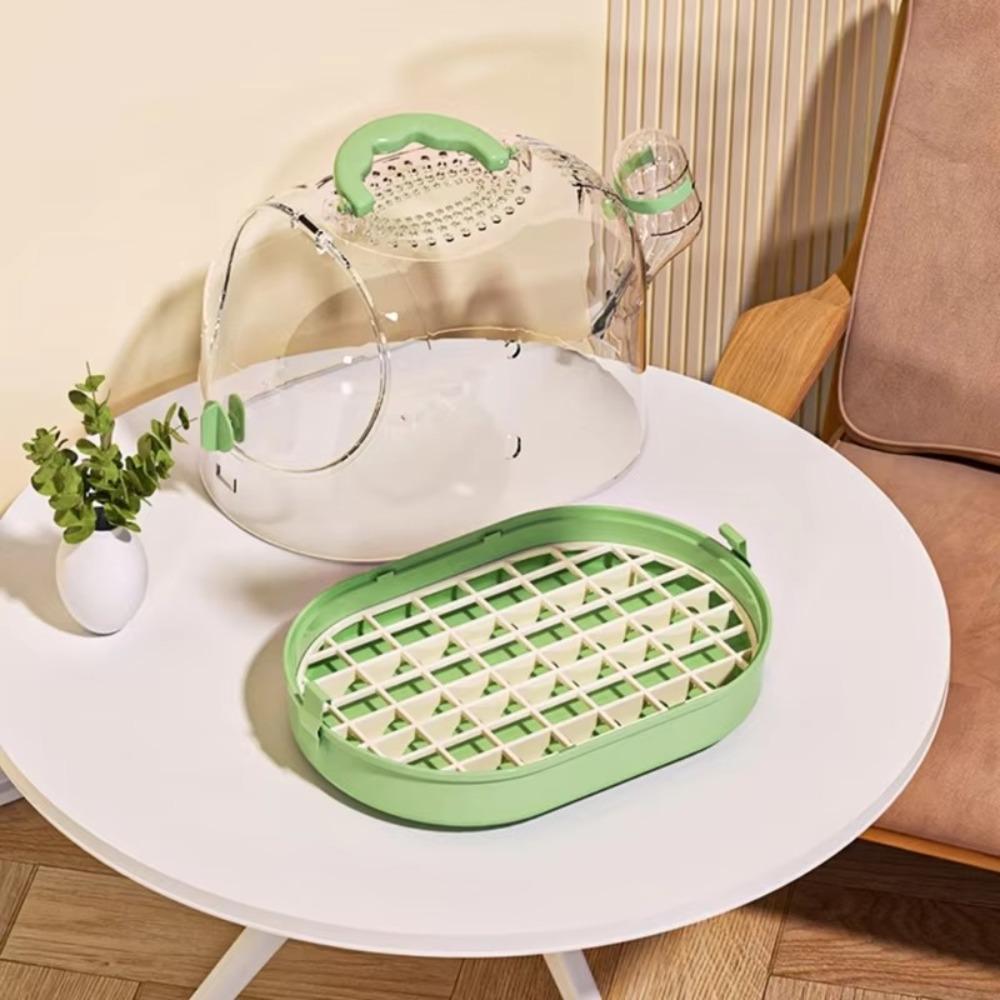 Breathable Bird Carrier Escape-Proof Buckle Parrots Carrying Case Bird Transport Cage  Small Bird