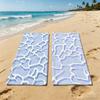 Towel Art For Fashion Wave Outdoor Camping Bubble Beach Towel Super Absorbent Quick-Drying Summer Towel