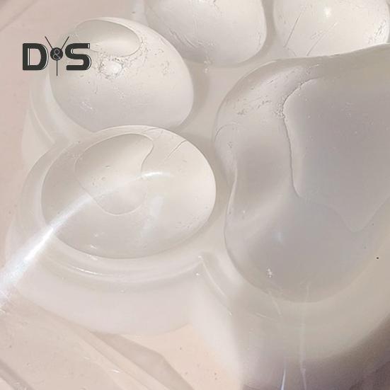 Clear Cat Paw Squeeze Toy Anxiety Stress Relief Large Kitten Paw Pinch Sensory Toy Kids Teens Adults Soft Stress Ball Pet Paw Fidget Toy